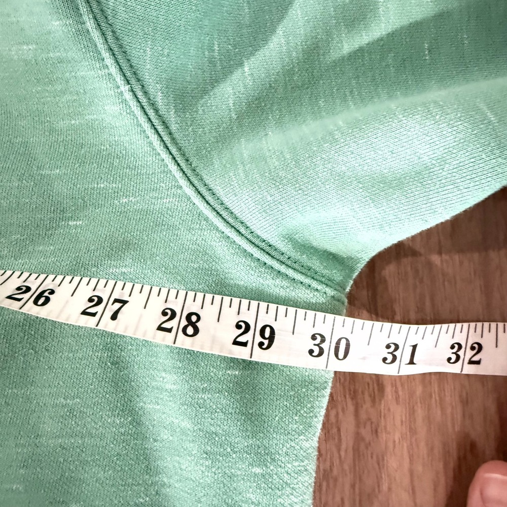 Carhartt Hoodie Mens 3XL Mint Green Loose Fit Graphic Sleeve K288 G98 - Picture 4 of 9